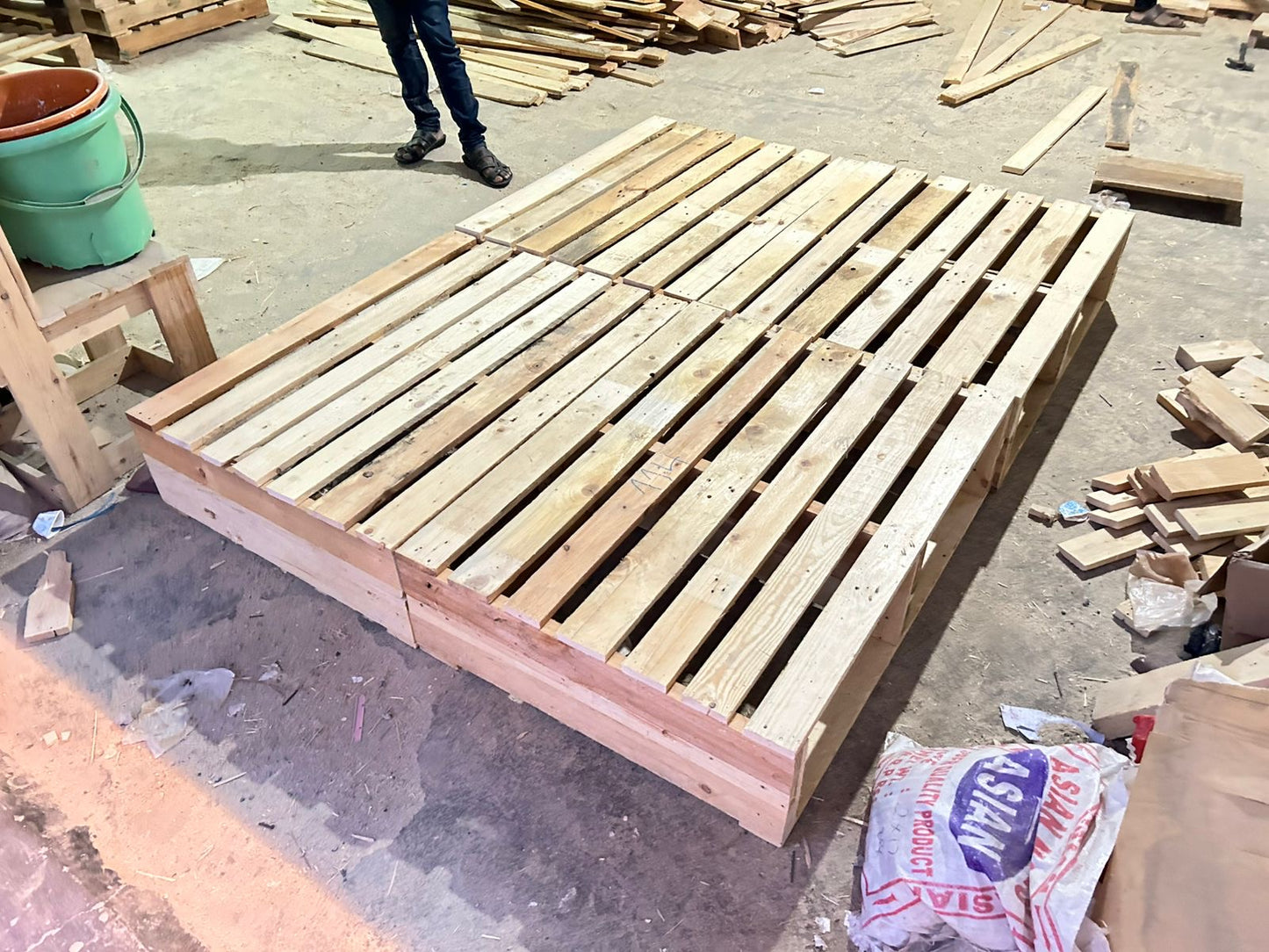 Wooden Bed Pallet