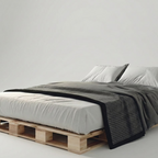 Queen Size - Wooden Bed Pallet